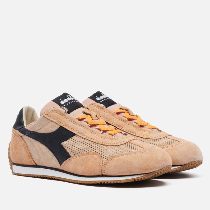 фото Кроссовки мужские diadora heritage equipe suede stone wash оранжевые 40.5 eu