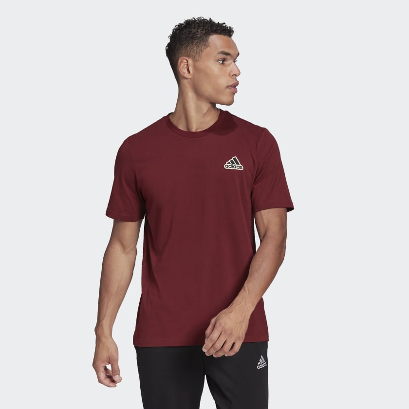 

Футболка мужская Adidas HE1819 красная 3XL, HE1819