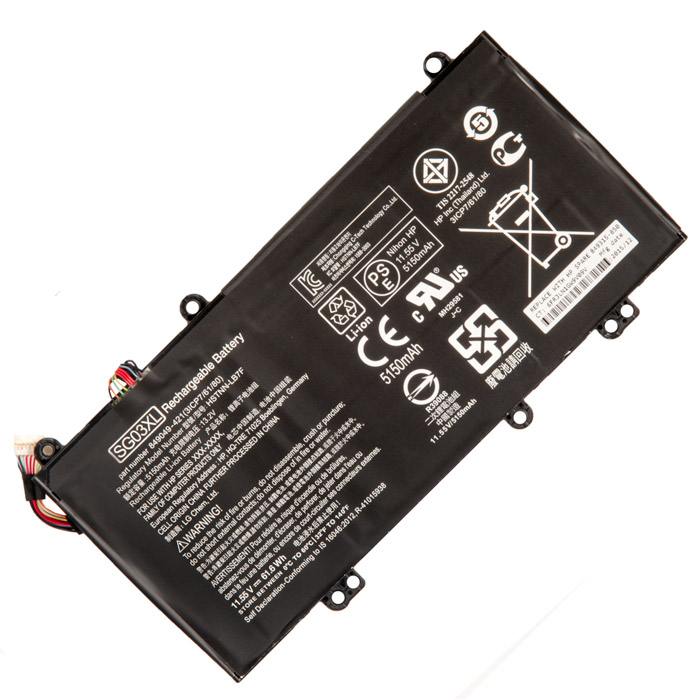 фото Аккумулятор для ноутбука hp envy 17, 17t m7-u009dx, m7-u109dx, 11.55v, 61.6wh rocknparts