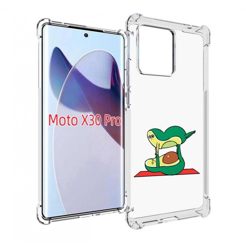 

Чехол MyPads Две-половинки для Motorola Moto X30 Pro, Прозрачный, Tocco