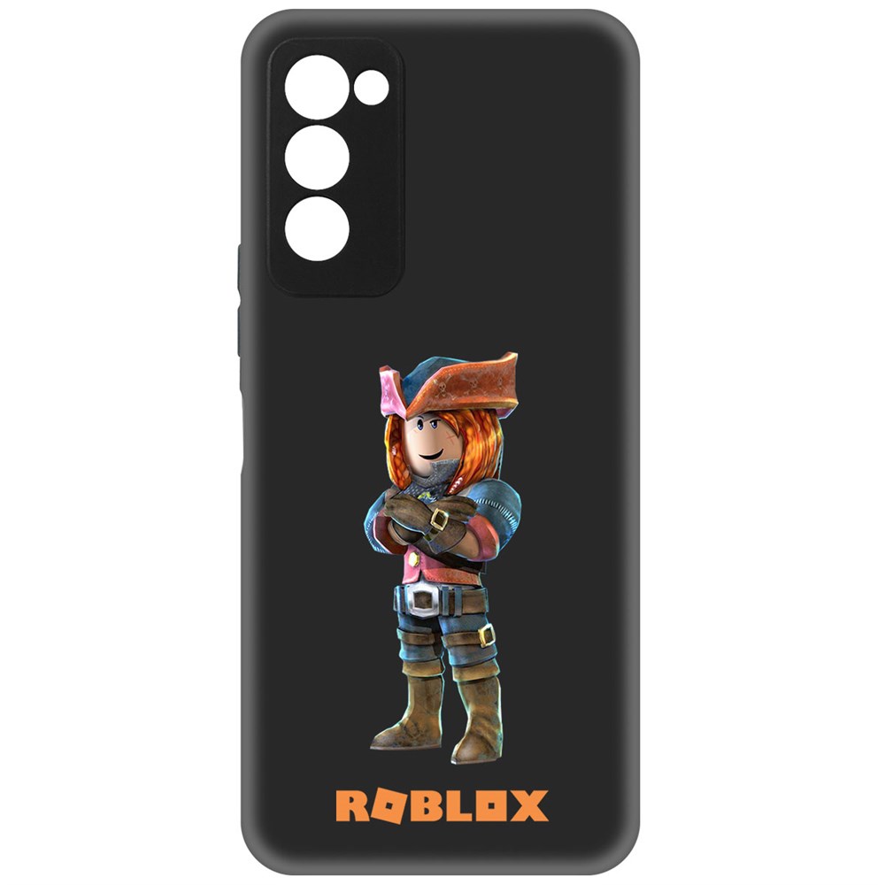 

Чехол-накладка Софт Roblox-Эзебель для TECNO Camon 18, Черный