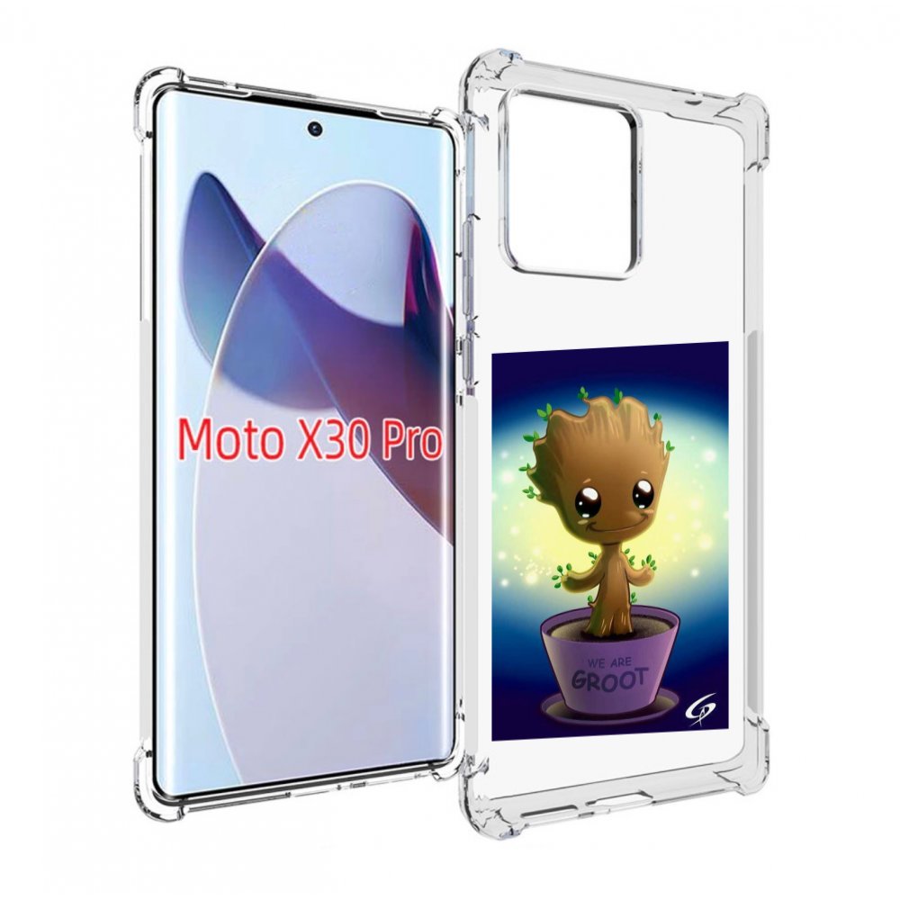 

Чехол MyPads Грут для Motorola Moto X30 Pro, Прозрачный, Tocco