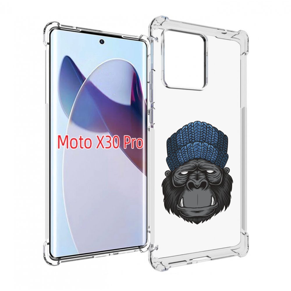

Чехол MyPads Горила для Motorola Moto X30 Pro, Прозрачный, Tocco