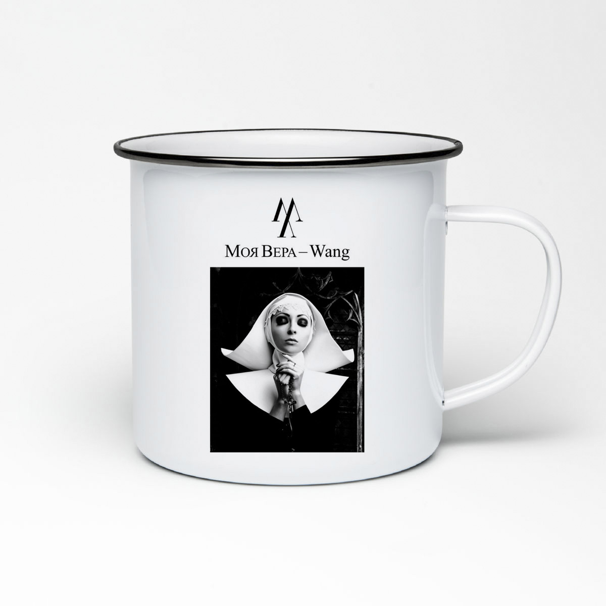 

Кружка металлическая CoolPodarok Моя Вера Ванг. Vera Wang