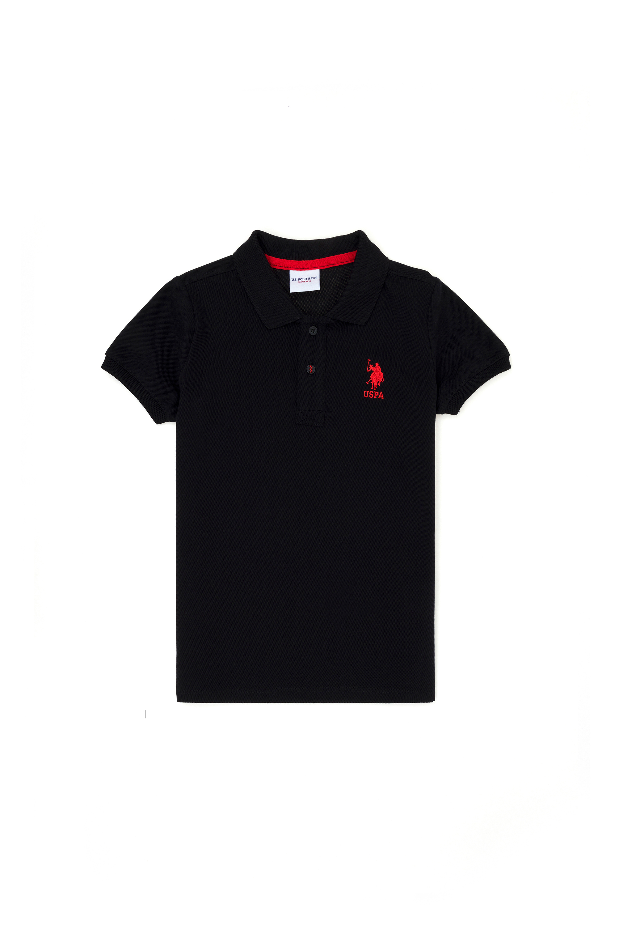 

Поло детская US Polo Assn G083SZ0110TP01IY023_VR046, черный, 134, G083SZ0110TP01IY023_VR046