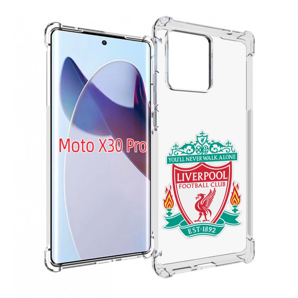 

Чехол MyPads Герб-Ливерпуля для Motorola Moto X30 Pro, Прозрачный, Tocco