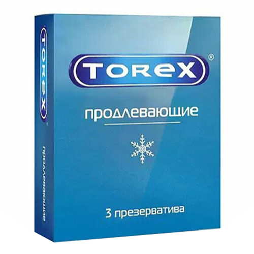 фото Презервативы torex продлевающие с анестетиком 3 шт.