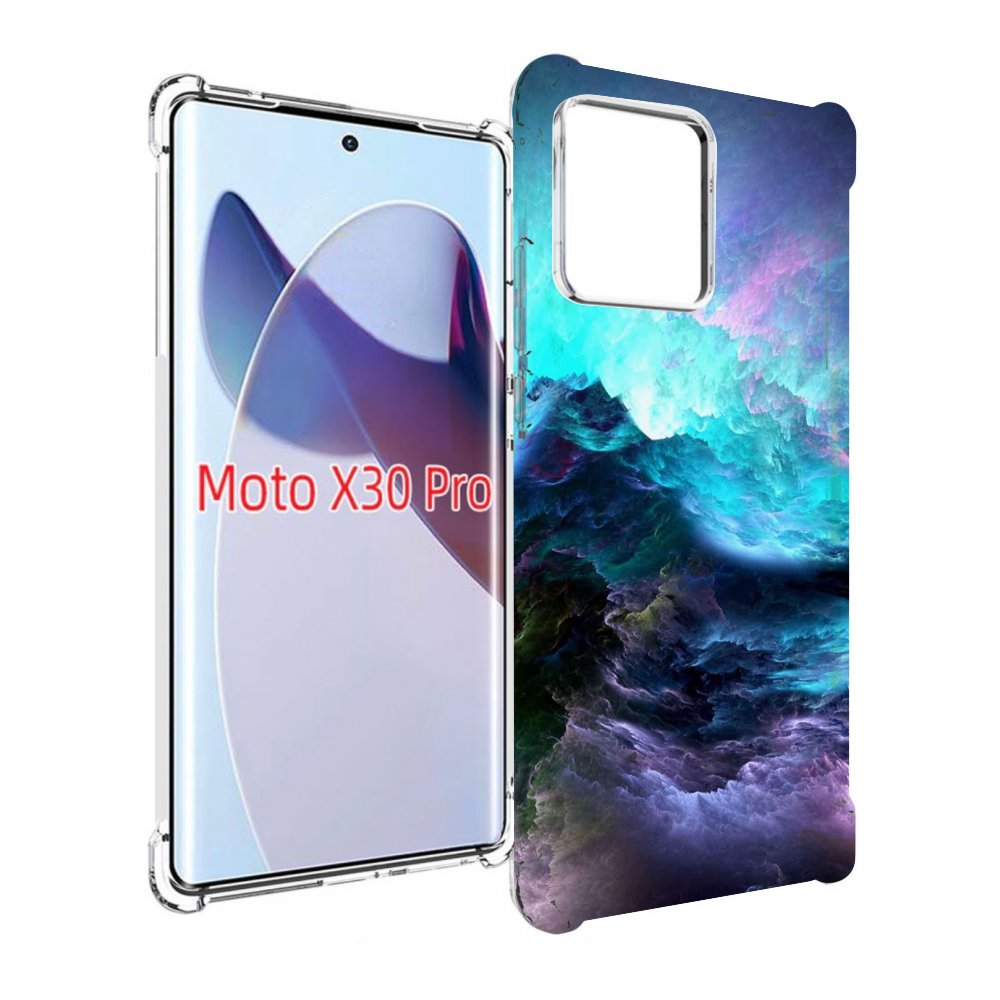 

Чехол MyPads Волна для Motorola Moto X30 Pro, Прозрачный, Tocco