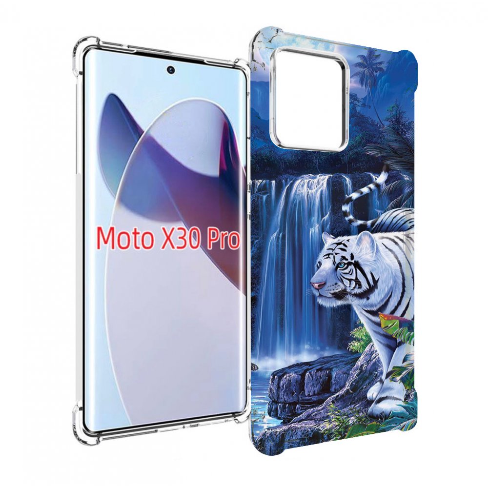 

Чехол MyPads Водопад для Motorola Moto X30 Pro, Прозрачный, Tocco