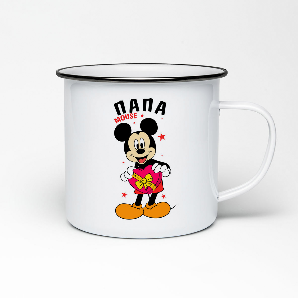 

Кружка металлическая CoolPodarok Прикол. Семья. Папа mouse