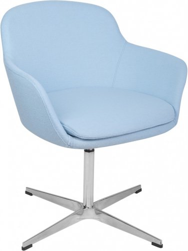 Кресло дизайнерское ReeHouse Elegance S Светло-голубой