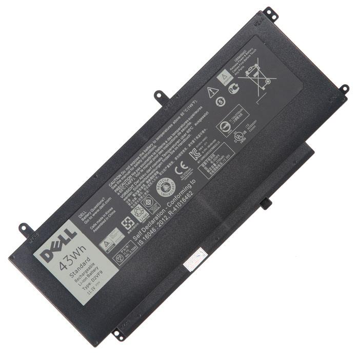 аккумулятор для ноутбука Dell Inspiron 15 7547, 15-7547, 11.1V, 43Wh