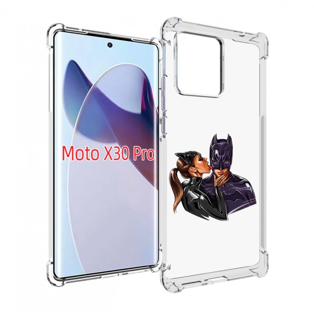

Чехол MyPads Бэтман для Motorola Moto X30 Pro, Прозрачный, Tocco