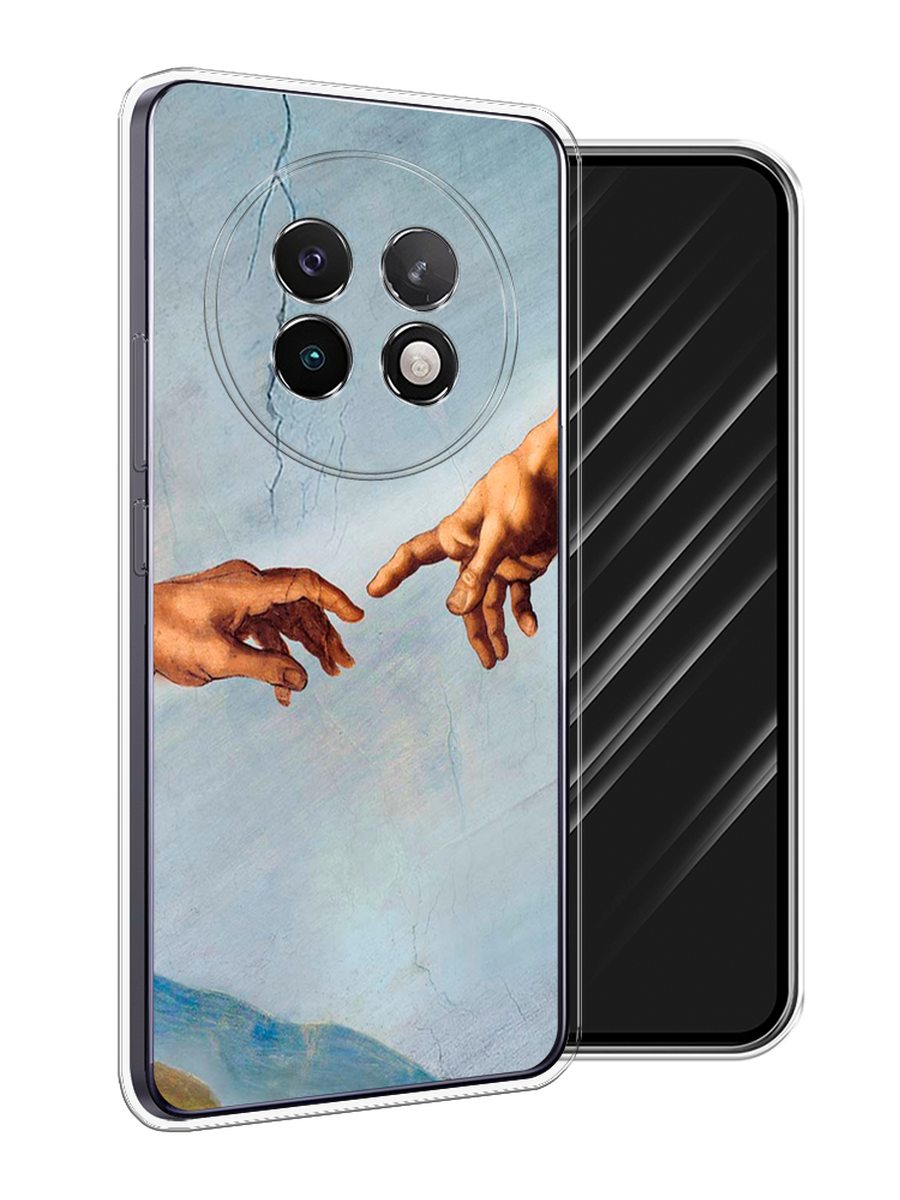 

Чехол Awog на Realme 13+ "Сотворение Адама", Голубой;коричневый;серый, 2518750-1