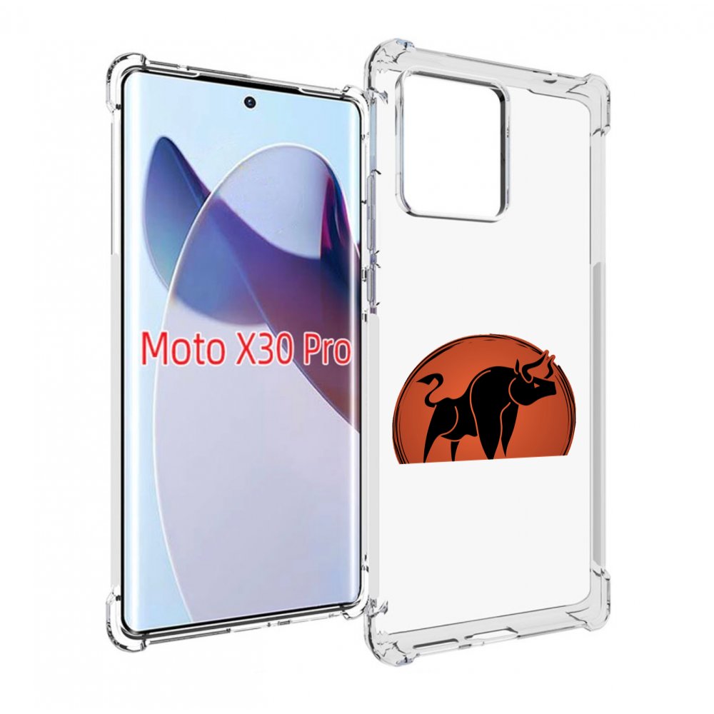 

Чехол MyPads Бык-2 для Motorola Moto X30 Pro, Прозрачный, Tocco