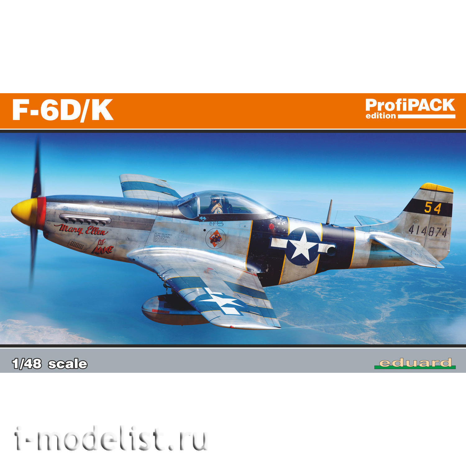 

Сборная модель Eduard 1/48 Истребитель F-6D/ K 82103