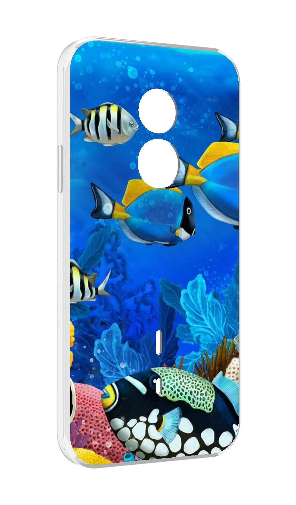 

Чехол MyPads Рыбки для Doogee S51, Прозрачный, Tocco