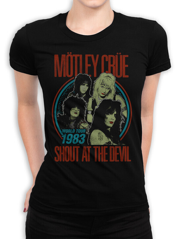 

Футболка женская Dream Shirts Motley Crue 5000771-1 черная L, Черный, Motley Crue 5000771-1