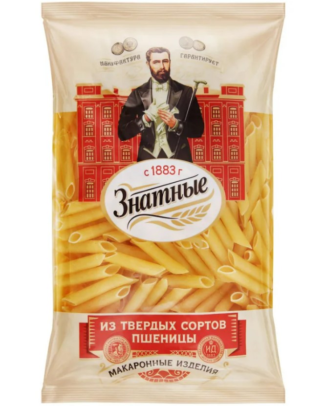 

Макароны Знатные перья, №77, 400 г