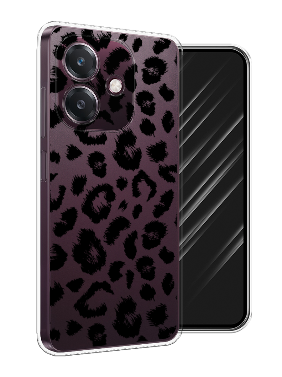 

Чехол Awog на Oppo A3 "Окрас леопарда фон", Черный, 2518650-1