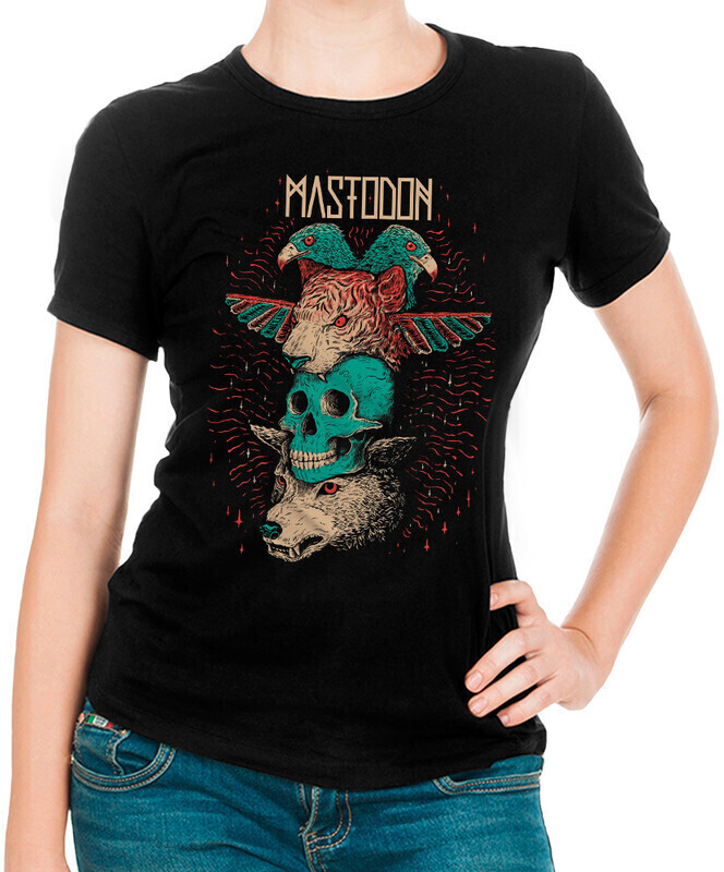 

Футболка женская Dream Shirts Mastodon 1000891-1 черная L, Черный, Mastodon 1000891-1