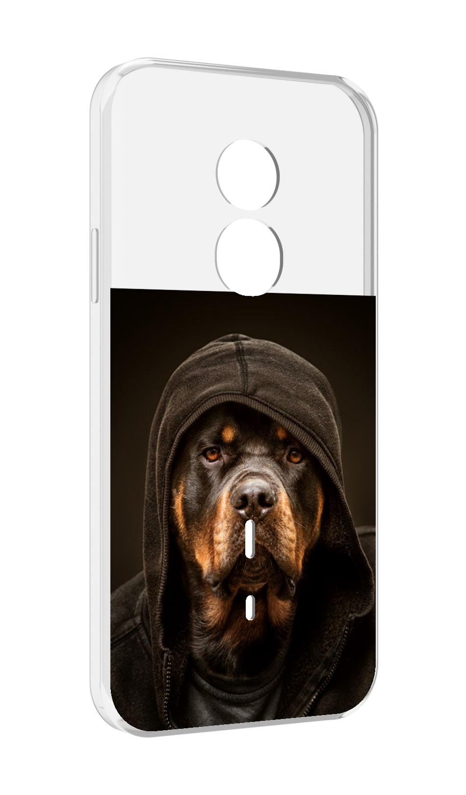 

Чехол MyPads Пес-барбос для Doogee S51, Прозрачный, Tocco