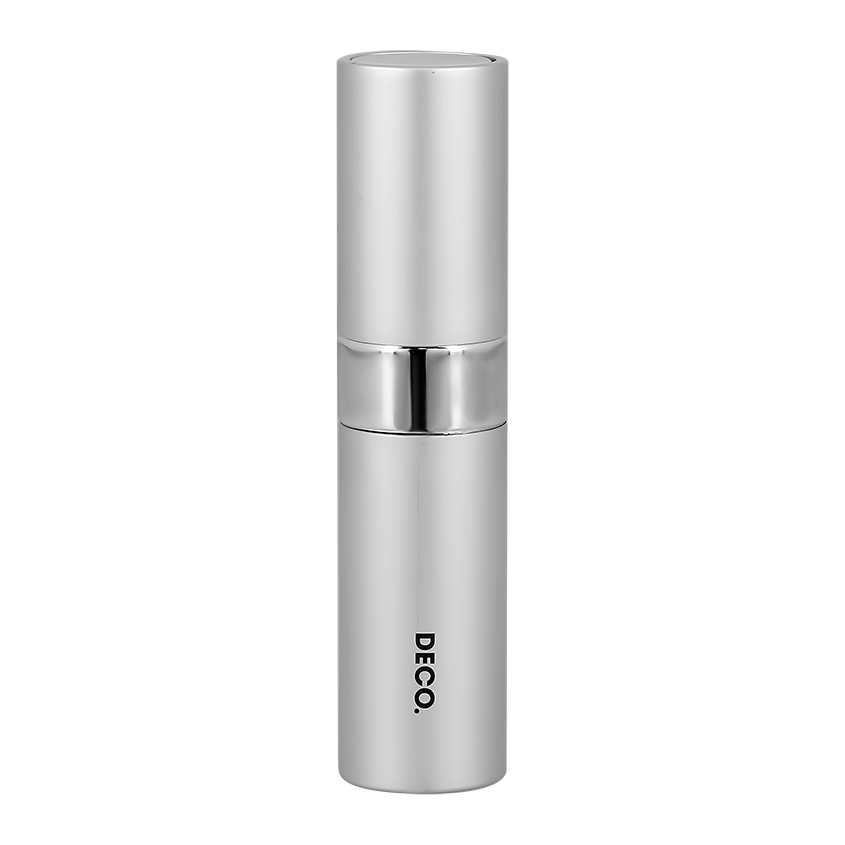 Атомайзер для парфюма DECO. выкручивающийся silver 8 мл 10 см стеклянный атомайзер флакон tangent silver 10 мл 3 шт