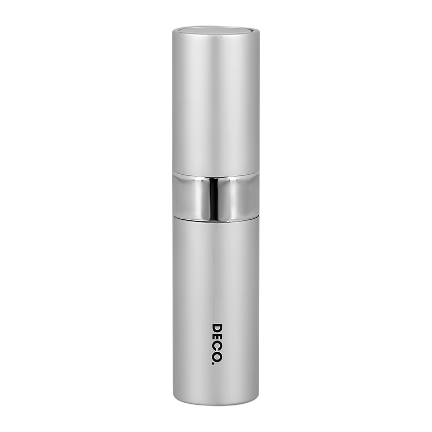 Атомайзер для парфюма DECO. выкручивающийся silver 8 мл 10 см атомайзер travalo milano easy fill perfume spray 5мл blue