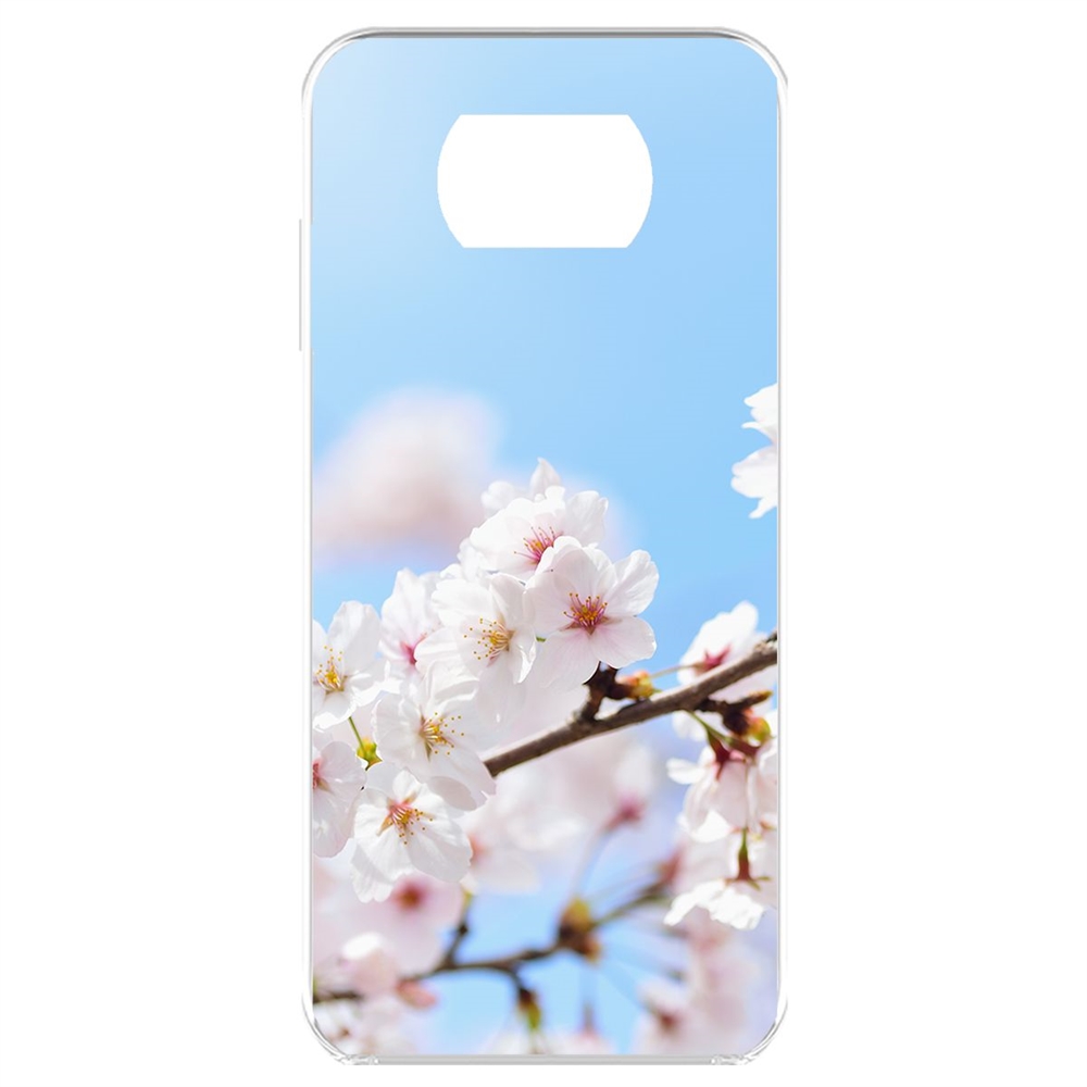 

Чехол-накладка Krutoff Clear Case Цветение для Poco X3 NFC, Прозрачный