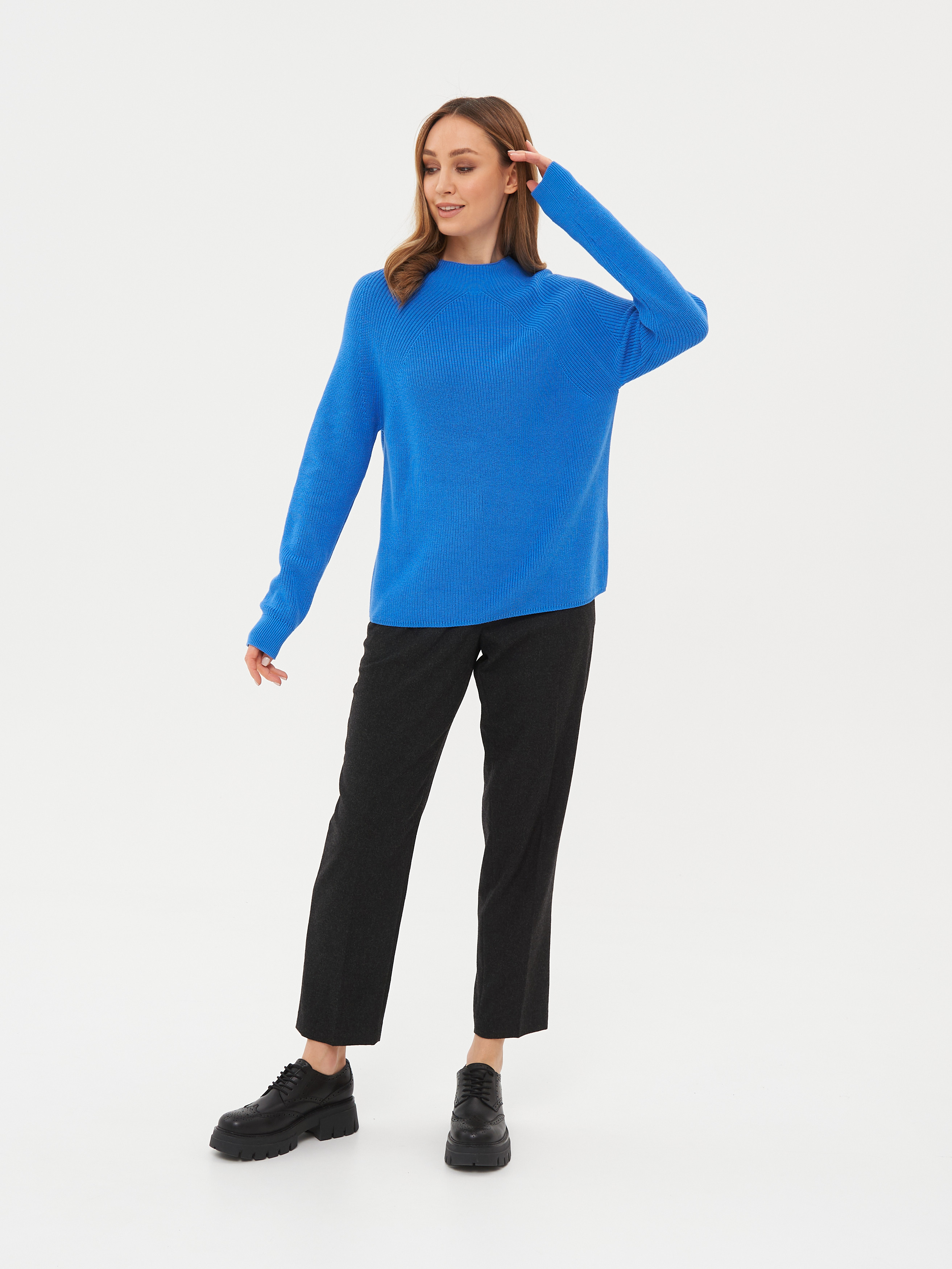 

Джемпер женский Gerry Weber 170518-44701 голубой, 42, Синий, 170518-44701