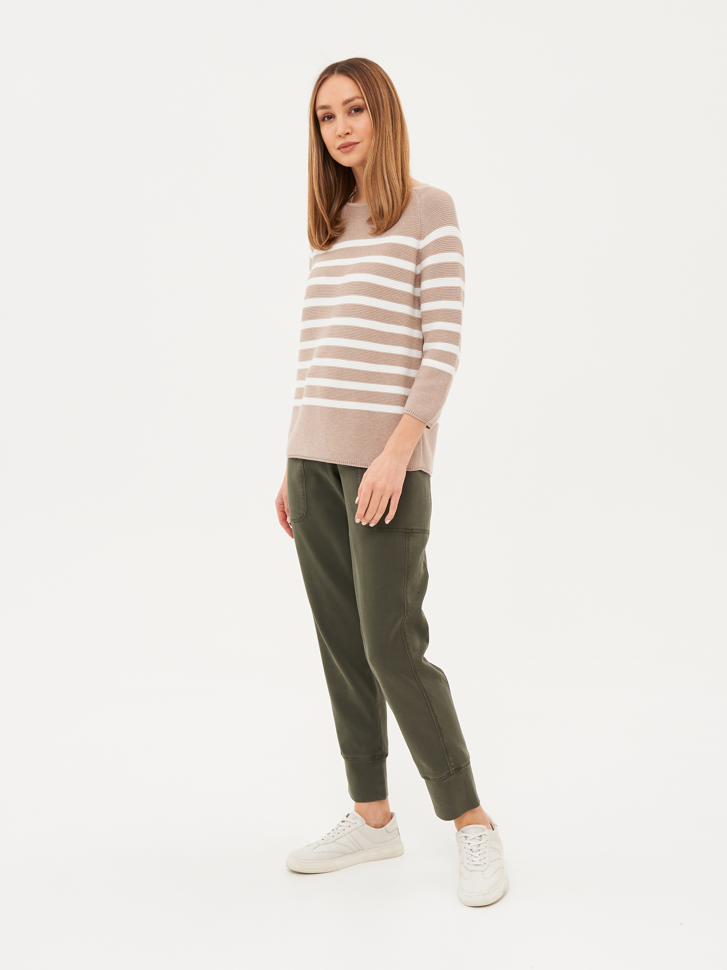 

Джемпер женский Gerry Weber 170503-44701 бежевый, 42, 170503-44701