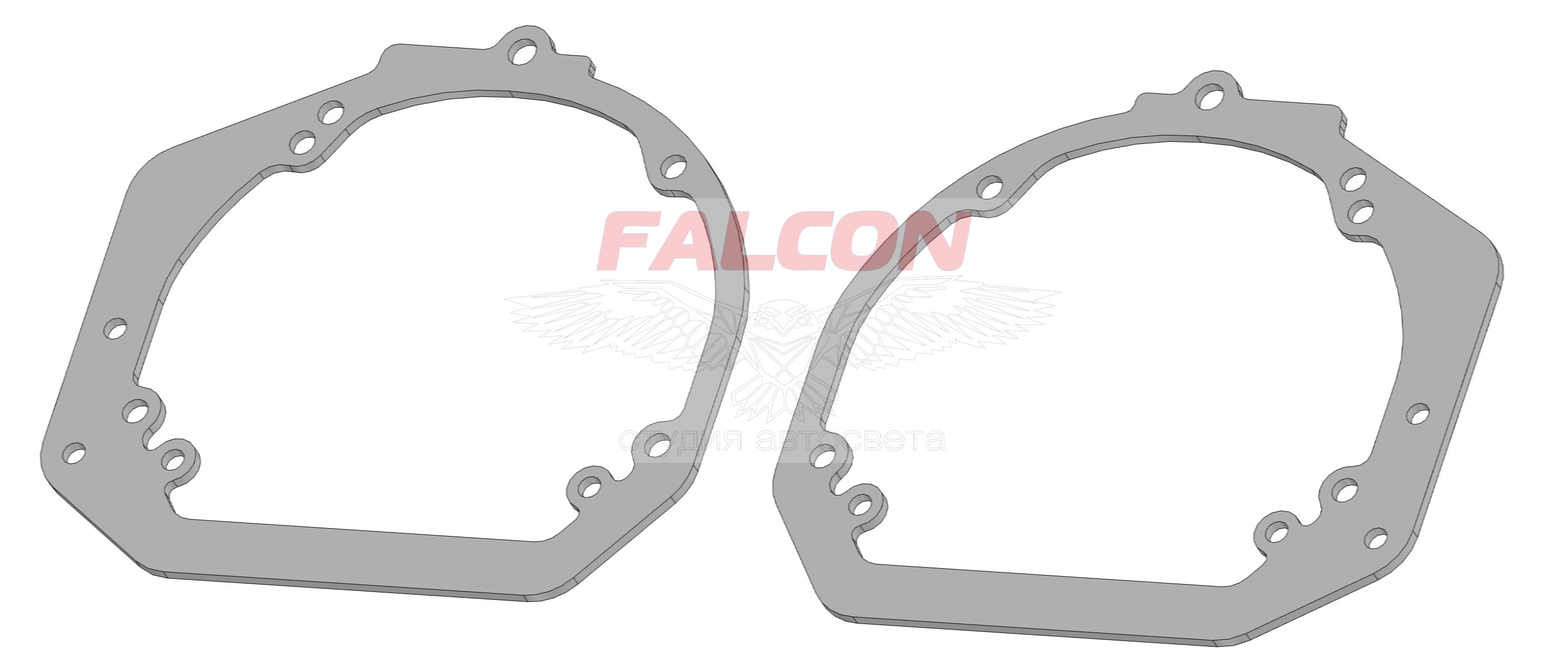 

Рамка переходная для линз Nissan Teana J31 2005-2008 г.в. галоген Hella 3