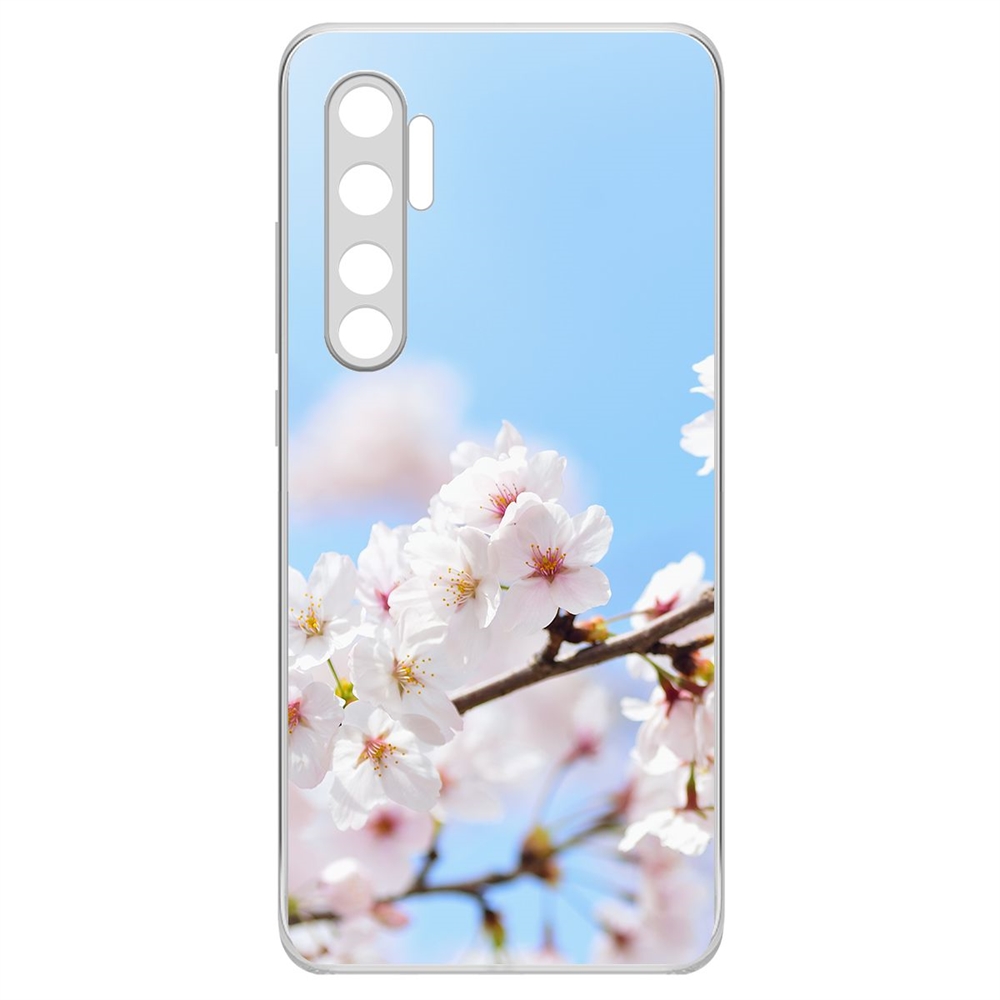 

Чехол-накладка Krutoff Clear Case Цветение для Xiaomi Mi Note 10 Lite