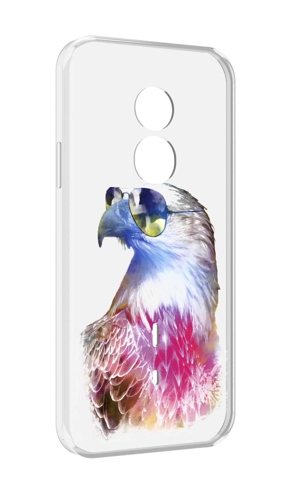 

Чехол MyPads Орел в очках для Doogee S51, Прозрачный, Tocco