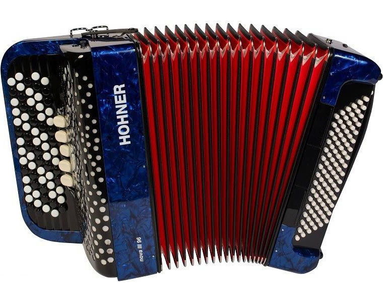 фото Аккордеон hohner nova iii 96 a4274 dark blue