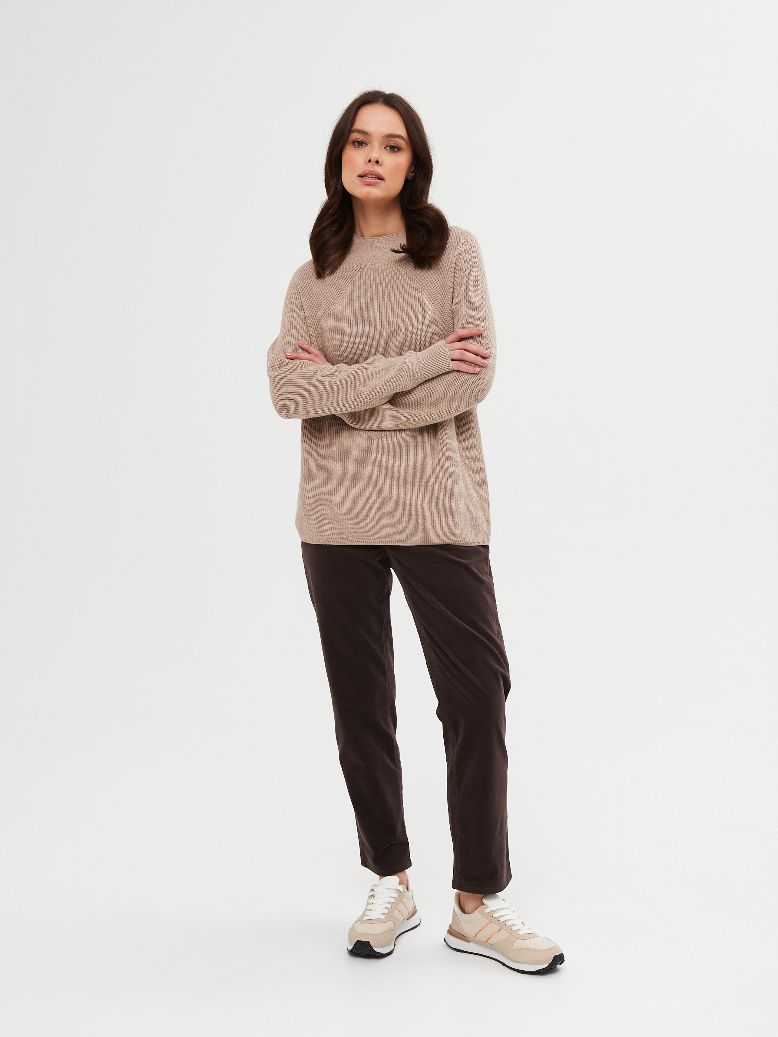 

Джемпер женский Gerry Weber 170518-44701 бежевый, 40, 170518-44701