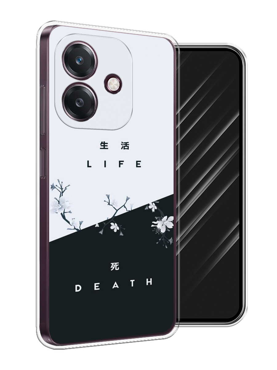 

Чехол Awog на Oppo A3 "Life and death", Черный;серый, 2518650-1