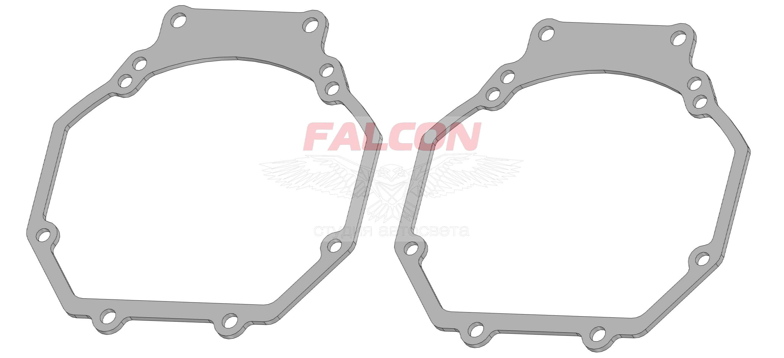 

Рамка переходная для линз Honda Odyssey III 2003-2008 г.в. Hella 3
