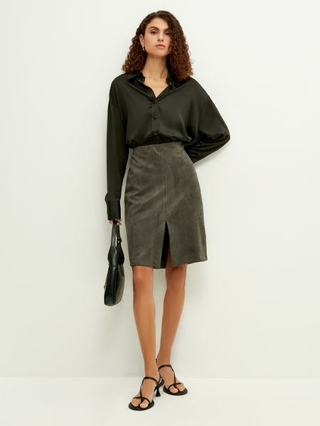 

Юбка женская ZARINA 2368266216 черная 2XL, 2368266216