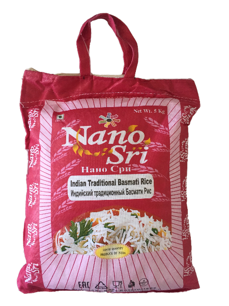 Рис Nano Sri Basmati индийский традиционный2 5 кг