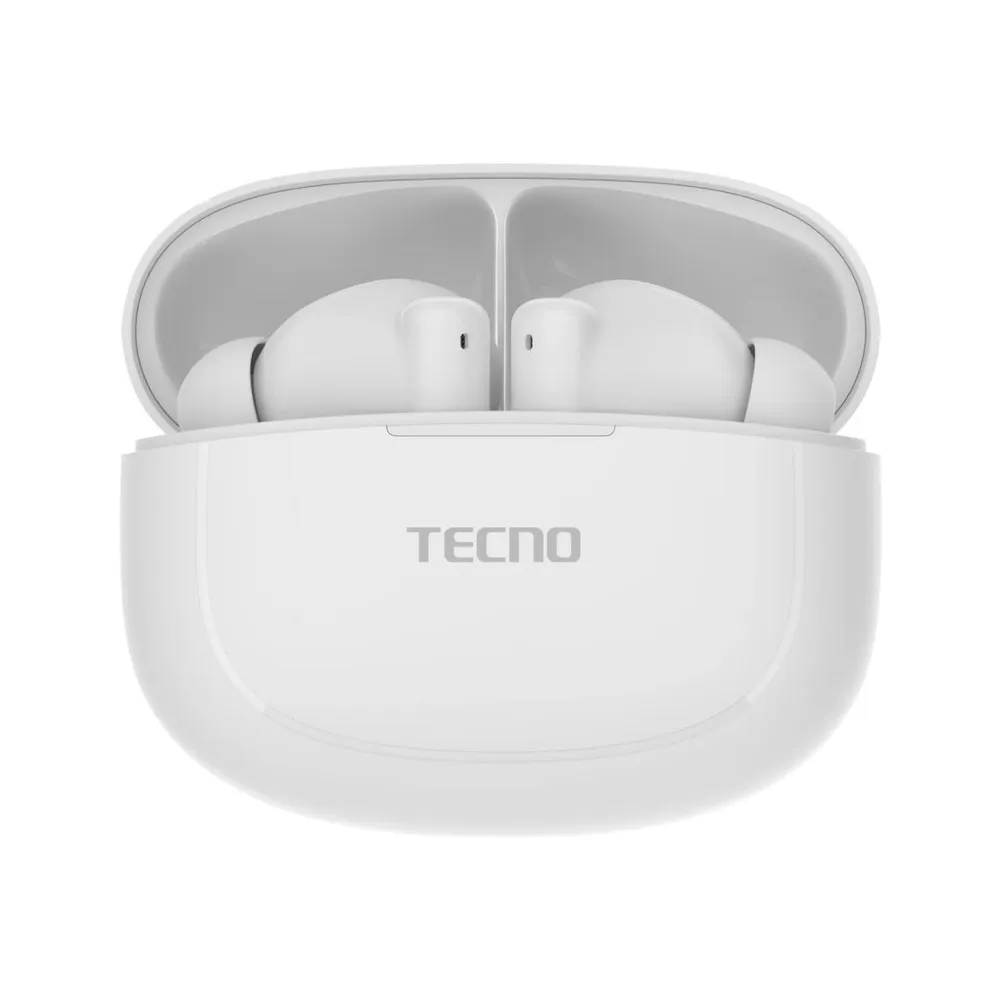 

Беспроводные наушники Tecno Buds 4 AIR White (Z0000214954), Buds 4 AIR