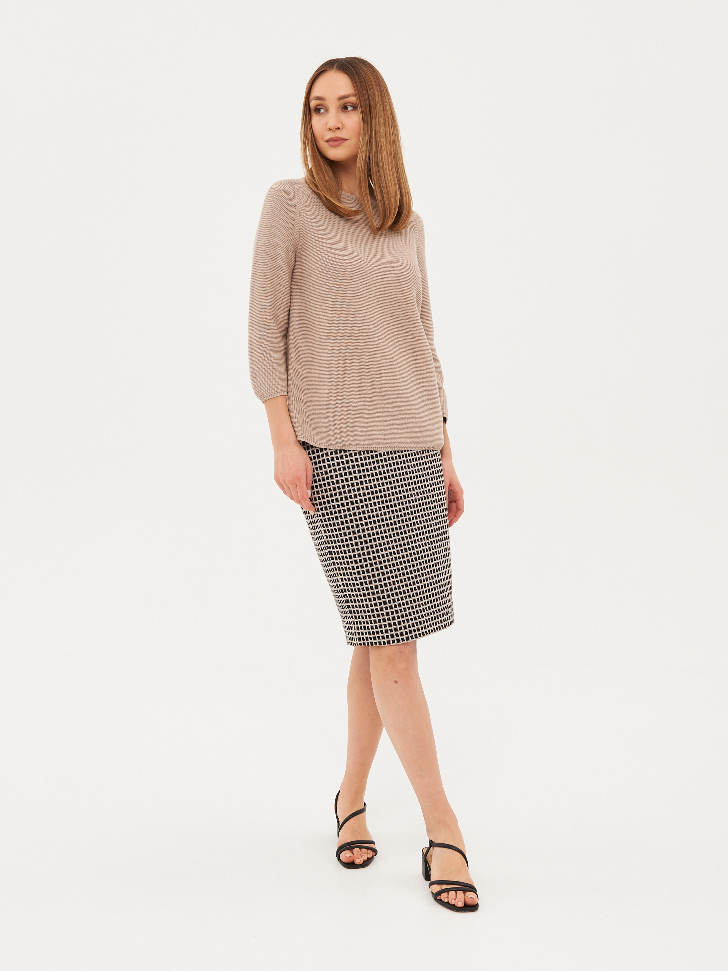 

Джемпер женский Gerry Weber 170502-44701 бежевый, 40, 170502-44701
