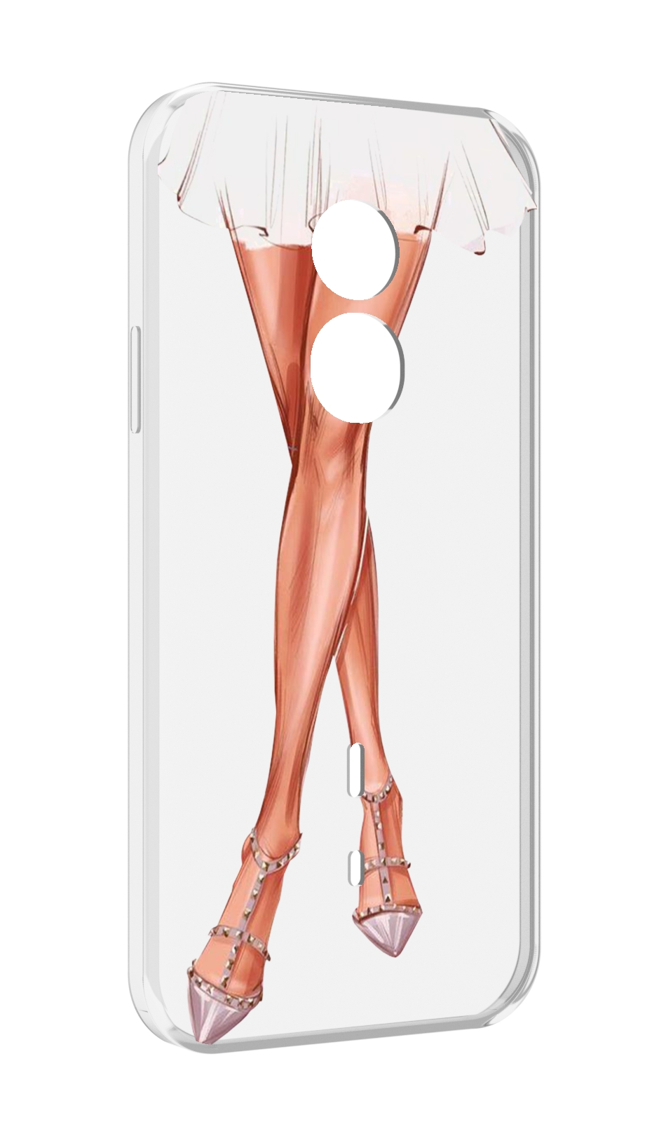 

Чехол MyPads Ножки для Doogee S51, Прозрачный, Tocco