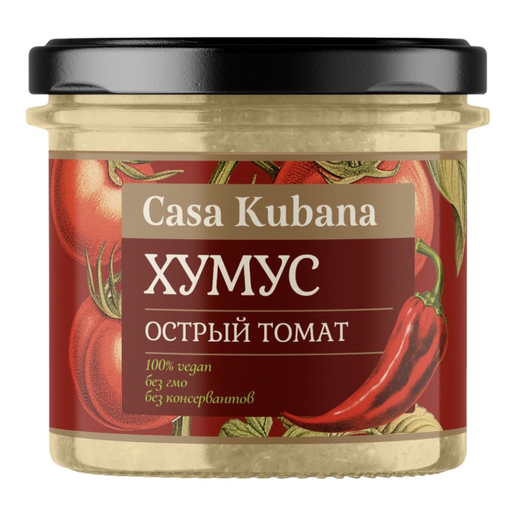 Хумус Casa Kubana острый томат 90 г