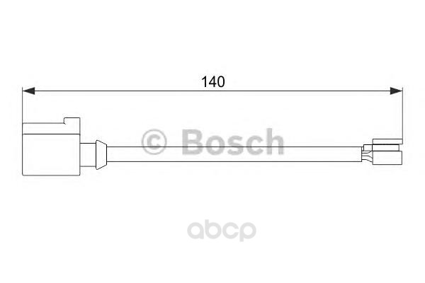 Датчик Износа Тормозной Колодки 1987474566 BOSCH 1987474566 100054629541