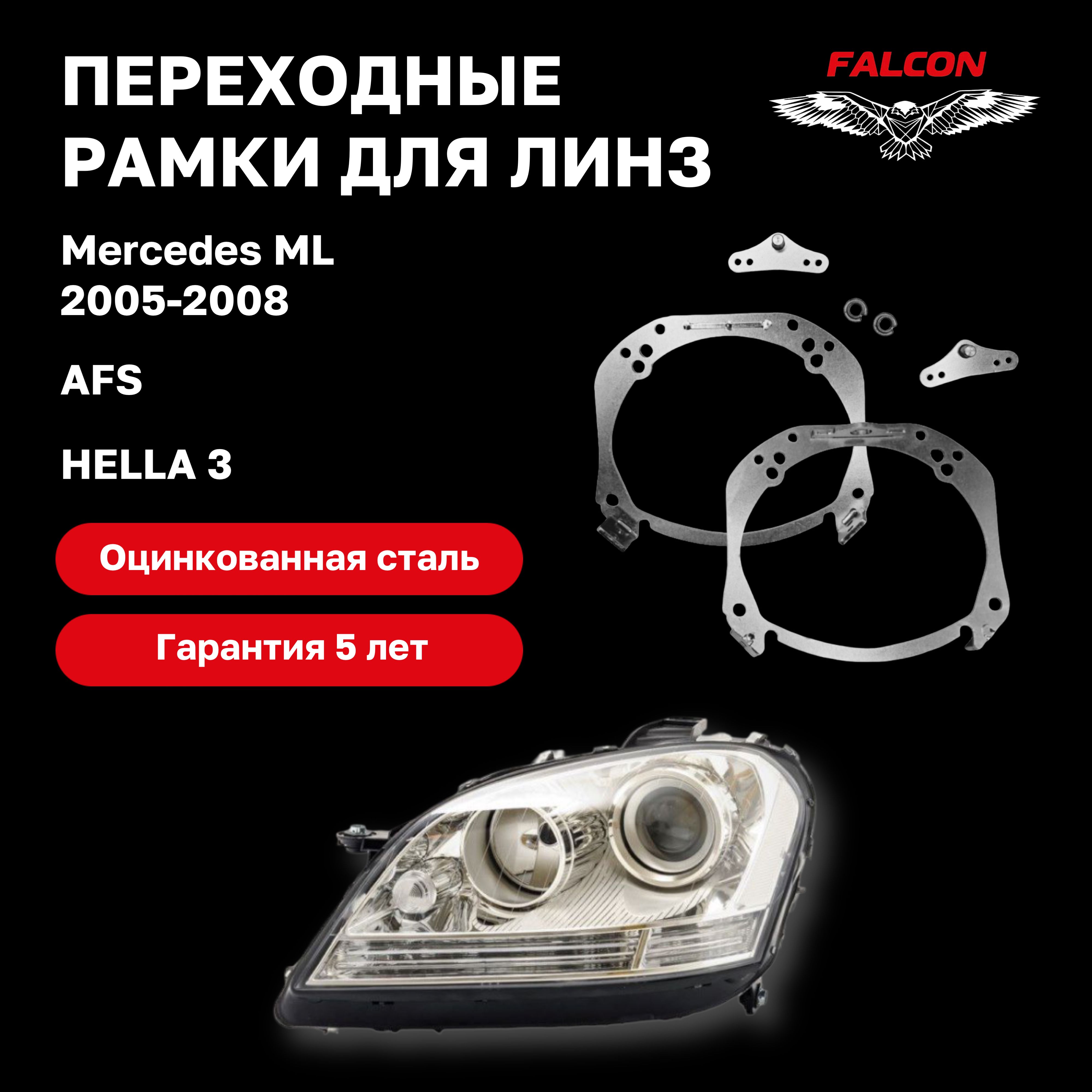 

Рамка переходная для линз Mercedes ML 2005-2008 г.в. AFS Hella 3