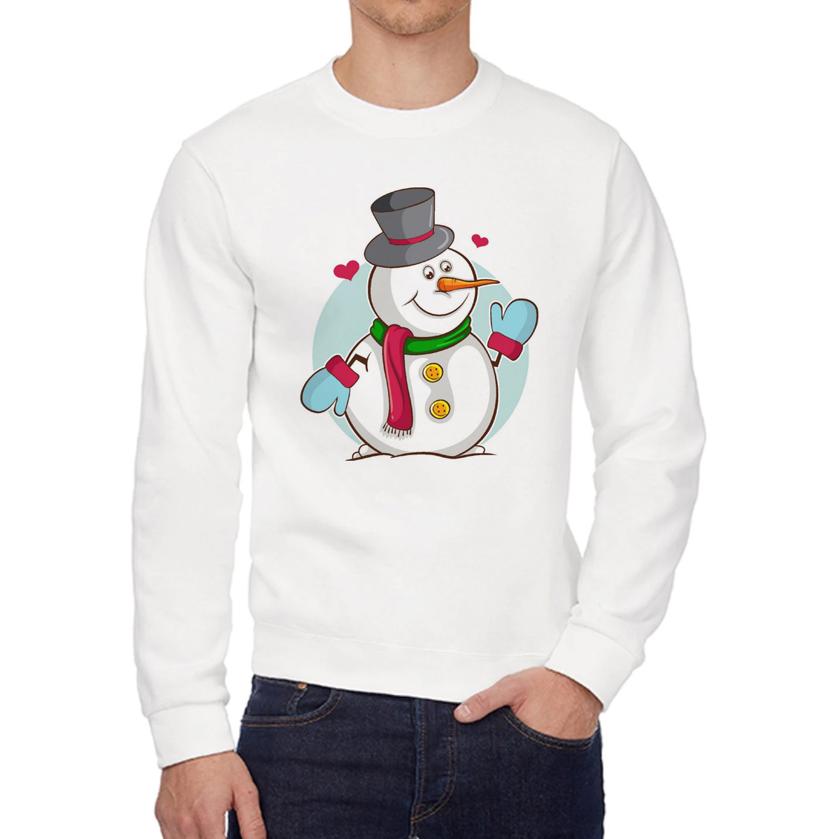 

Свитшот унисекс CoolPodarok W0113730 белый 42 RU, W0113730