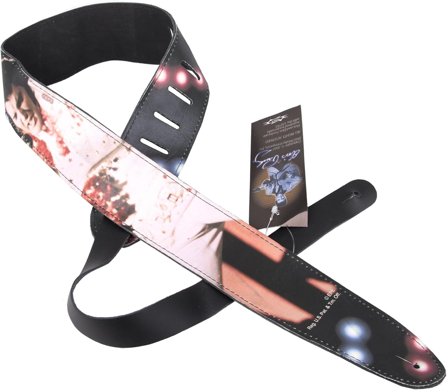 

Ремень для гитары Perris P25EPV-837, Черный, P25EPV-837