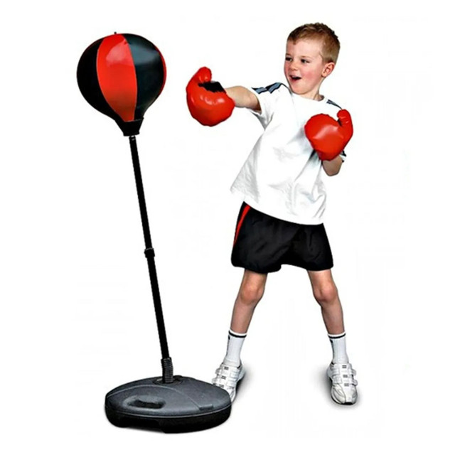 Боксерская груша для детей напольная JB-9034a