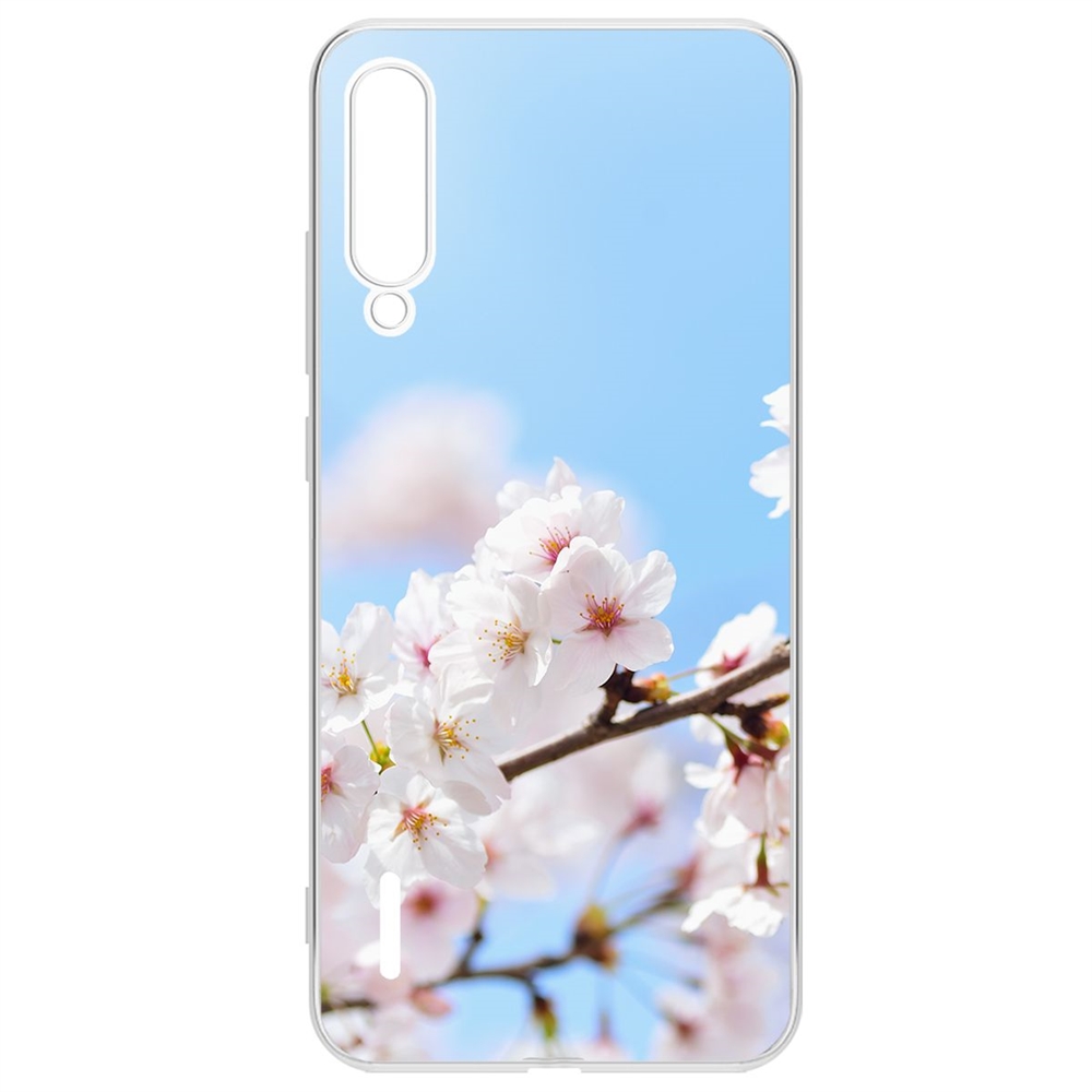 

Чехол-накладка Krutoff Clear Case Цветение для Xiaomi Mi 9 Lite